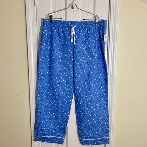 GAP | Drawstring Printed Flannel PJ Pants - NWT